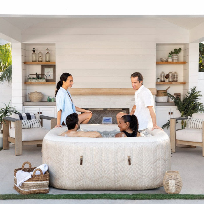 Spa gonflable Intex PureSpa Chevron 4 places
