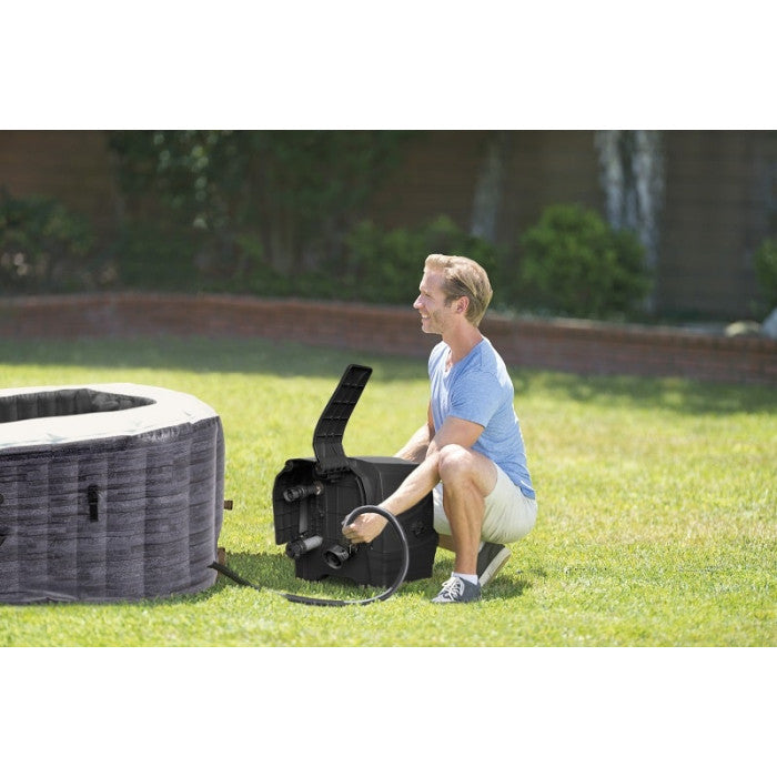 Spa gonflable Intex Pure Spa Ardoise 6 places