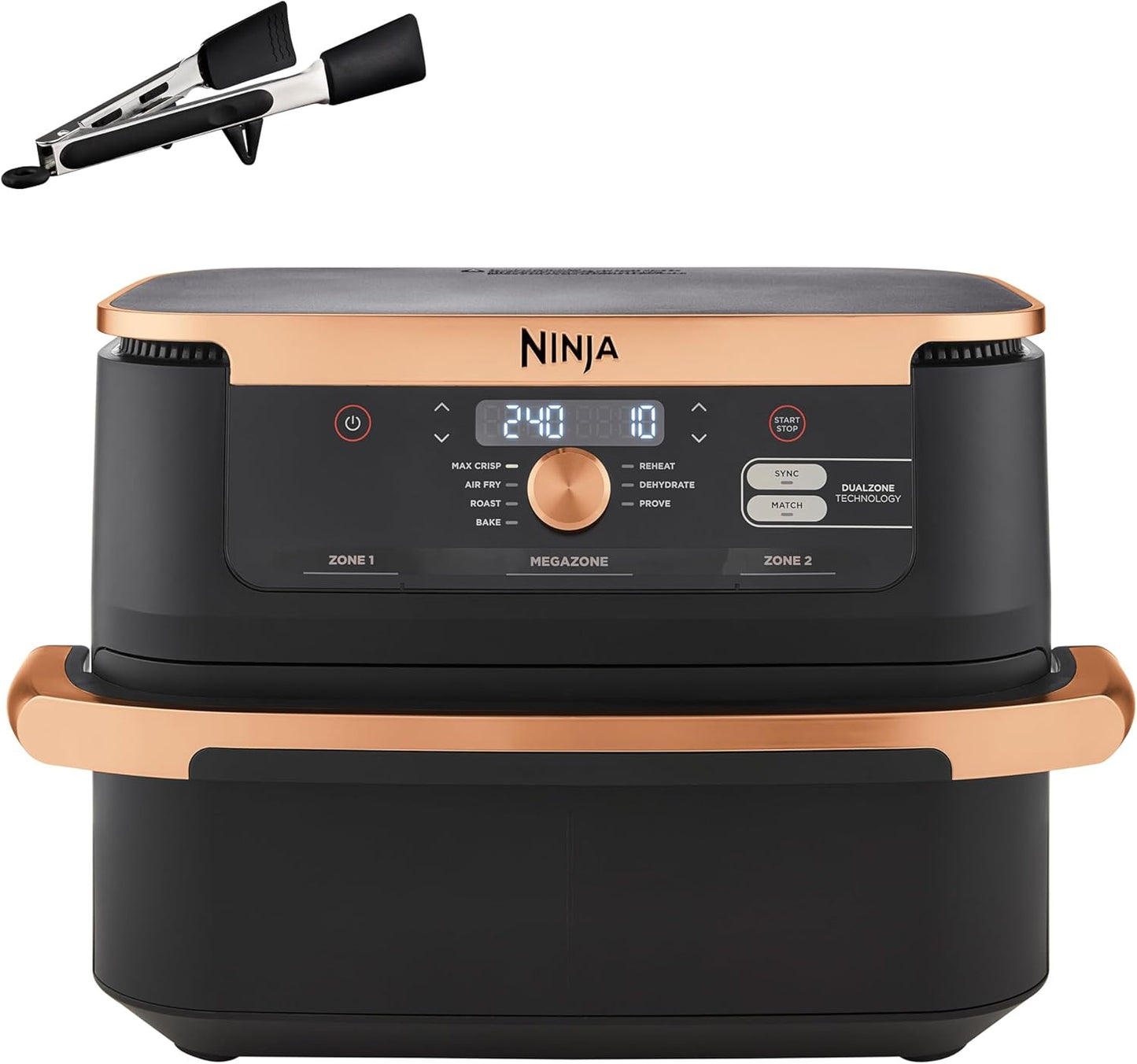 Ninja Foodi FlexDrawer Air Fryer, Dual Zone Avec Séparateur Amovible